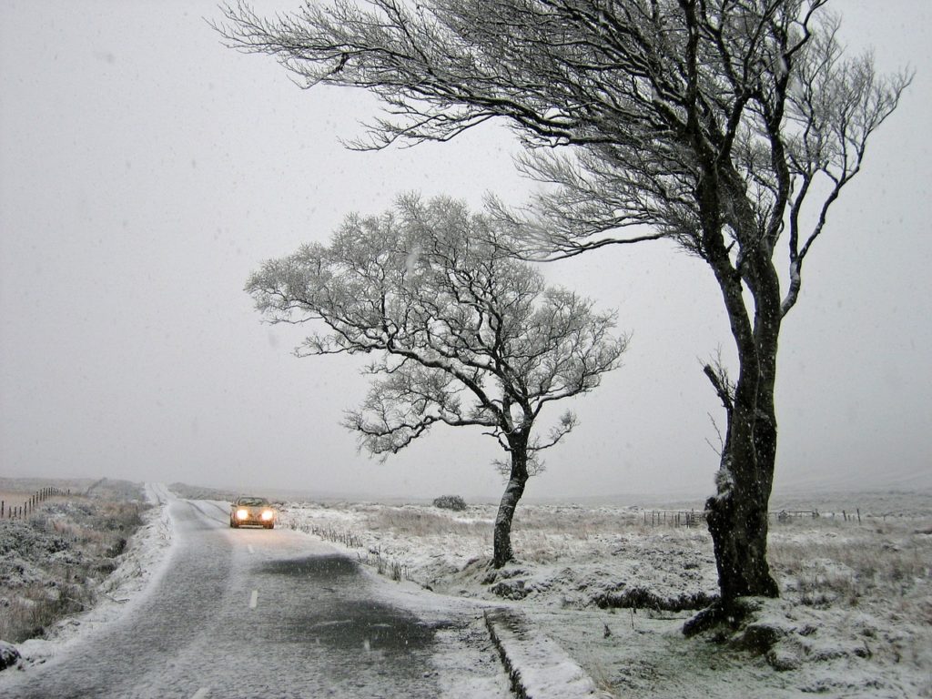 ireland, snow, snowing