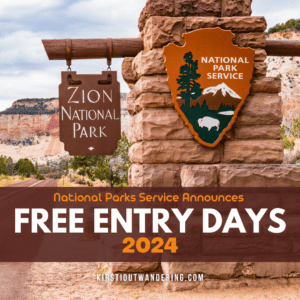 Zion National Park Sign